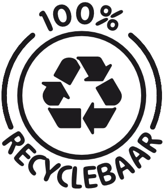 100% Recyclebaar